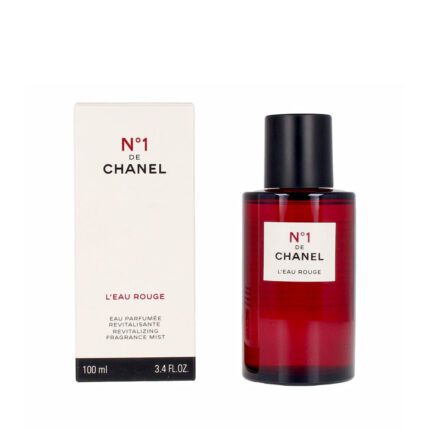 Chanel No1 EdP L´Eau Rouge Produktbild 100ml Flasche und Verpackung - Parfümerie Digi-markets
