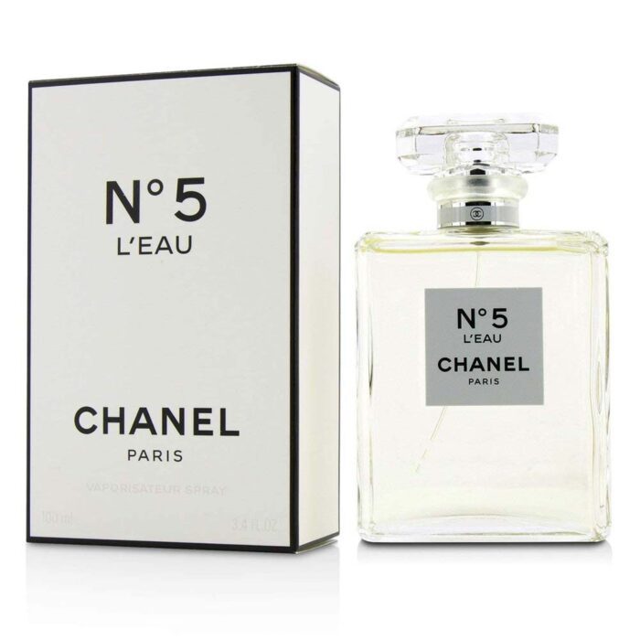 Chanel No5 L'Eau EdP image de produit 100ml flacon et emballage - Parfumerie Digi-markets