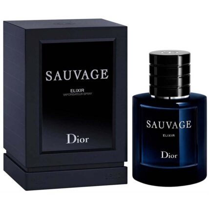 Dior Sauvage Elixir Produktbild 60ml Flasche und Verpackung - Parfümerie Digi-markets