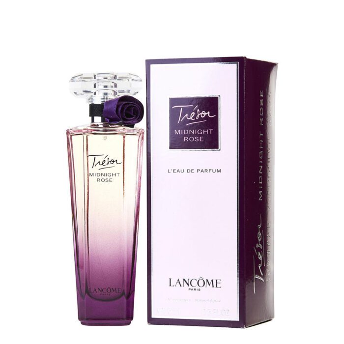 Lancôme Trésor Midnight Rose EdP Produktbild 75ml Flasche und Verpackung - Parfümerie Digi-markets