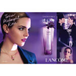 Lancôme Trésor Midnight Rose EdP Produktbild Flasche und Visual mit Emma Watson - Parfümerie Digi-markets
