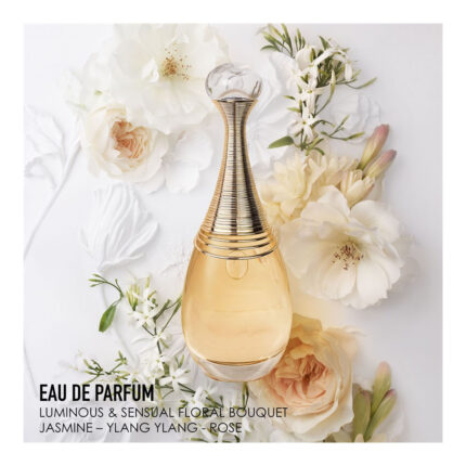 Dior J'adore EdP flacon de 100ml et notes parfumées - Parfumerie Digi-markets