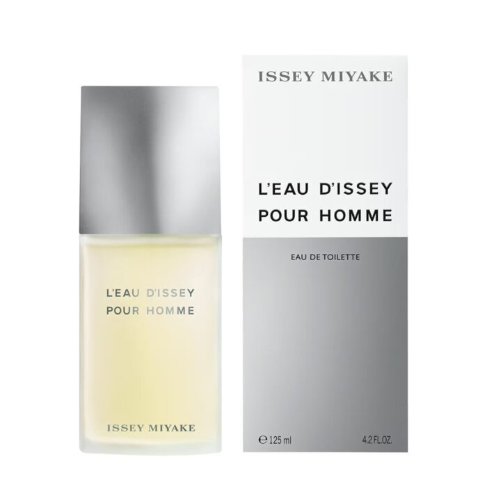Issey Miyake L´Eau D´Issey Pour Homme EdT 125ml Verpackung und Flasche - Parfümerie Digi-markets