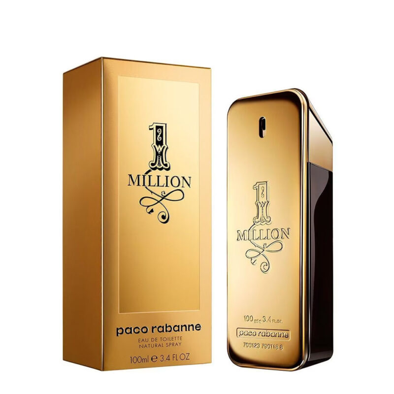 Paco Rabanne 1 Million EdT image de produit 100ml flacon et emballage - Parfumerie Digi-markets