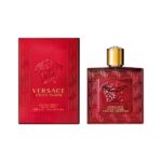 Versace Eros Flame EdP Flasche und Verpackung