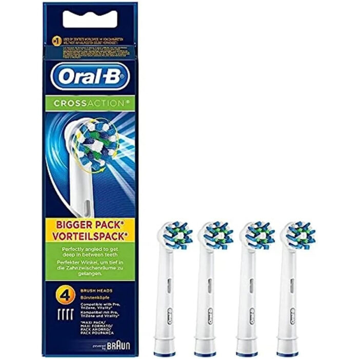 Oral B CrossAction Paquete Blanco