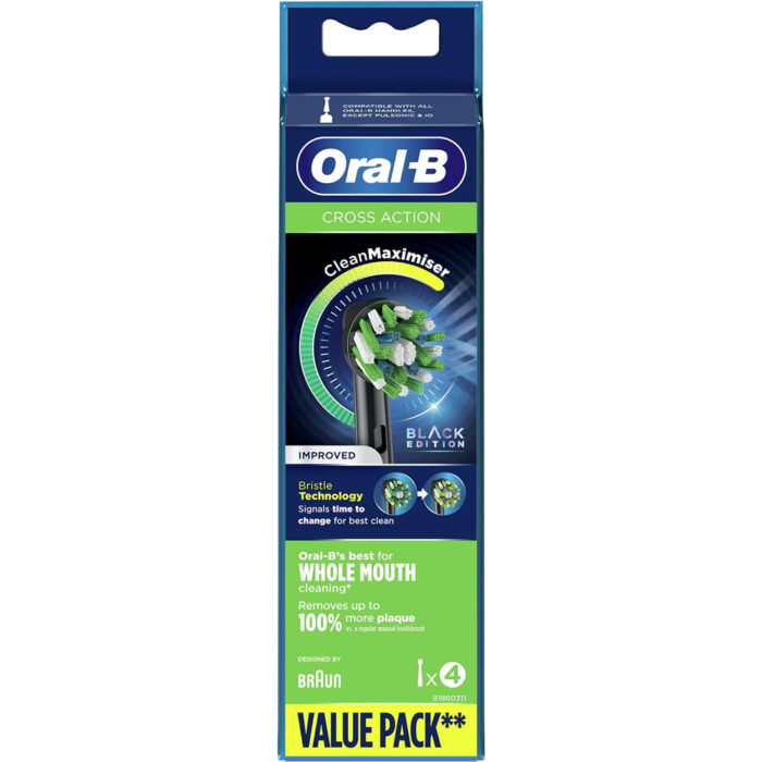 Oral B CrossAction CleanMaximiser confezione da 4 pezzi